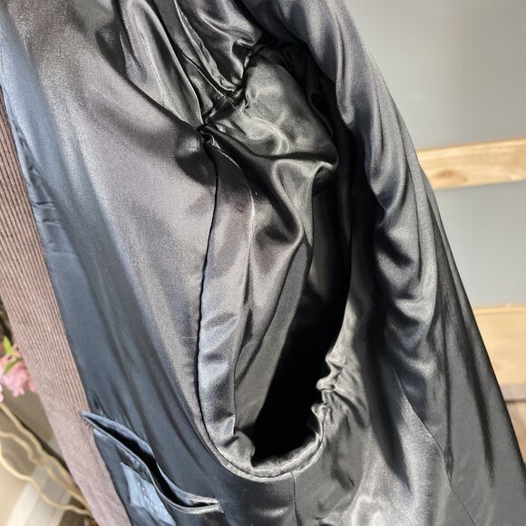 Chaps Ralph Lauren Blazer Mens 44R Brown Corduroy  Sport Coat 2 Button Jacket - Picture 11 of 12